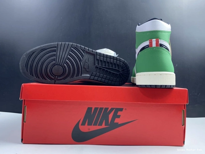 Green Retro 1 Lucky Jordan High DB4612-300 Air 0616